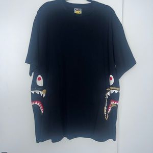 A bathing ape black T-shirt, Bape 3x